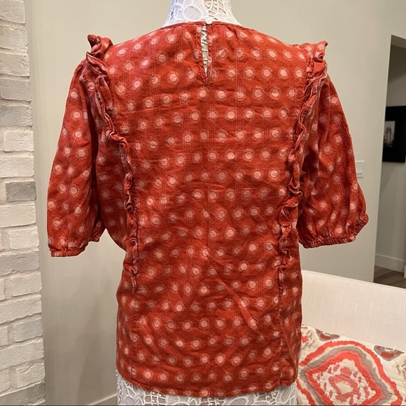 Vintage Threads orange top☀️ - Picture 3 of 7